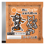 札幌西山ﾗｰﾒﾝｽｰﾌﾟ醤油とんこつ1人前47g