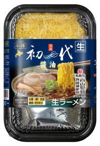 小樽初代醤油ﾗｰﾒﾝ2人前　120g×2【FP】